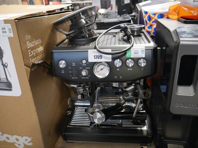 Lot 1709 - Sage the Barista Express Impress coffee...