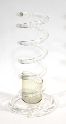 Lot 189 - A Dorothy Thorpe lucite spiral spring umbrella...