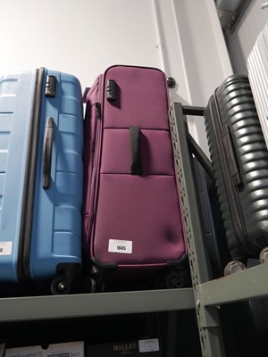 Lot 1845 - The Rock 3 piece soft canvas luggage case set...