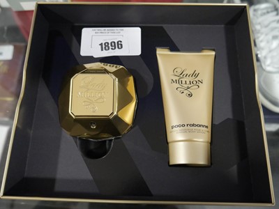 Lot 1896 - Paco Rabanne Lady Million 2 piece eau de...