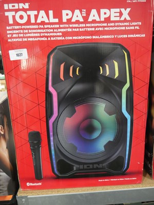 Lot 1627 - Ion Apex Total PA speaker (boxed)