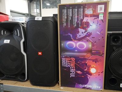 Lot 1631 - Boxed JBL Harman PartyBox 310 portable...