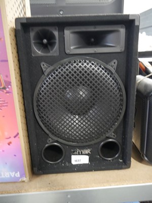 Lot 1637 - Pair of AC Euro PA speakers