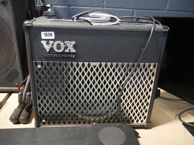 Lot 1638 - Vox Valvetronix amplifier with guitar stand