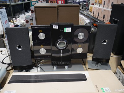 Lot 1643 - iLuv CD player system with 2 speakers