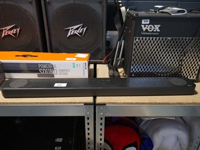 Lot 1649 - LG Meridian wireless sound bar, no power...