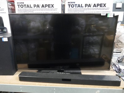 Lot 1653 - Sony 43" TV on stand with remote (KD-43XF7003)