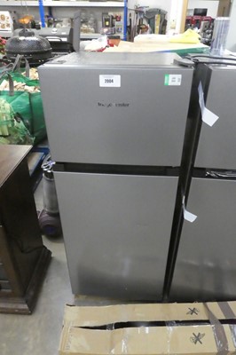 Lot 2004 - Fridgemaster upright fridge/freezer in grey