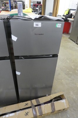 Lot 2005 - Fridgemaster upright fridge/freezer in grey