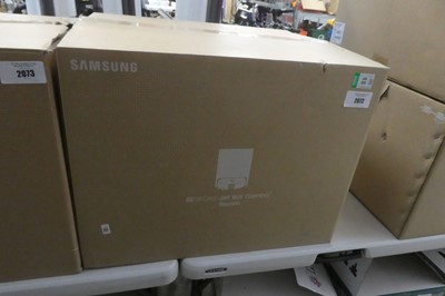 Lot 2072 - Boxed Samsung Bespoke Jet Combo Steam Jet Bot...
