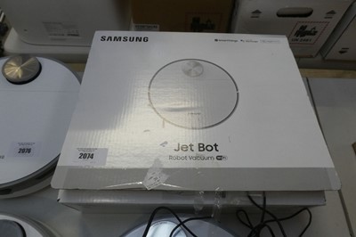 Lot 2074 - Boxed Samsung Jet Bot robotic vacuum cleaner...