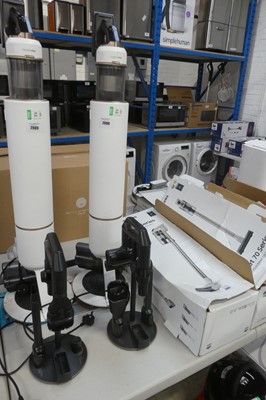 Lot 2090 - Samsung Bespoke Jet cordless stick vacuum...