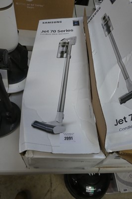 Lot 2091 - Boxed Samsung Jet 70 Series cordless stick...
