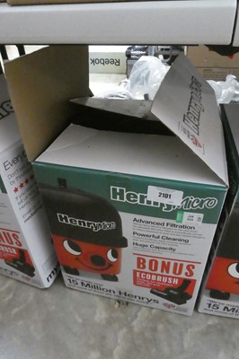 Lot 2101 - Boxed Henry Micro vacuum cleaner