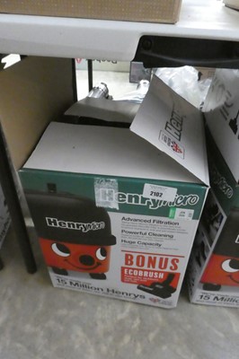 Lot 2102 - Boxed Henry Micro vacuum cleaner