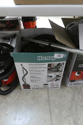 Lot 2104 - Boxed Henry Micro vacuum cleaner