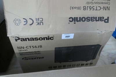 Lot 2037 - Panasonic NN-CT56JB invertor microwave oven in...