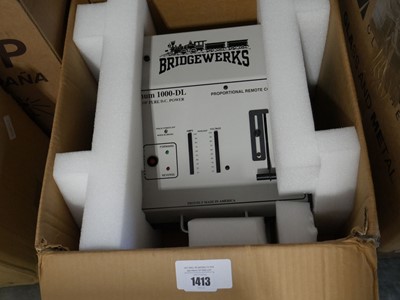Lot 1413 - Boxed Bridgewerks Magnum 1000 DL power supply