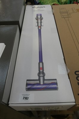 Lot 2107 - Boxed Dyson V11 Advanced cordless stick vacuum...