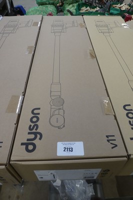 Lot 2113 - Boxed Dyson V11 Total Clean cordless stick...