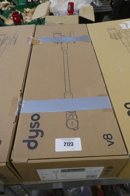 Lot 2123 - Boxed Dyson V8 Absolute cordless stick vacuum...