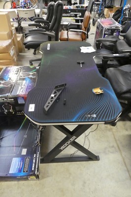 Lot 2161 - X Rocker Pulsar gaming desk