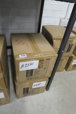 Lot 2213 - 2 boxes containing approx. 4,000 pairs of...