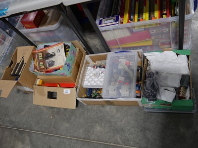 Lot 1472 - Approx. 4 boxes and toolkit of scale model...