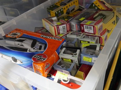 Lot 1432 - Crate containing a large qty of scale model...