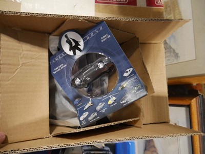 Lot 1490 - 2 boxes containing packaged Corgi James Bond...