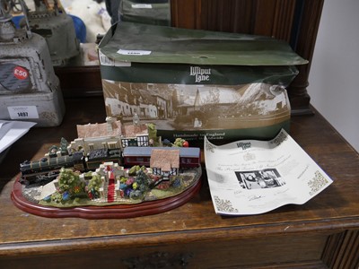 Lot 1496 - Lilliput Lane boxes Royal Train at Sandringham...