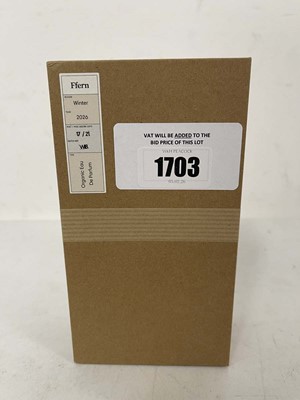 Lot 1703 - Ffern winter 2026 organic eau de parfum 31ml
