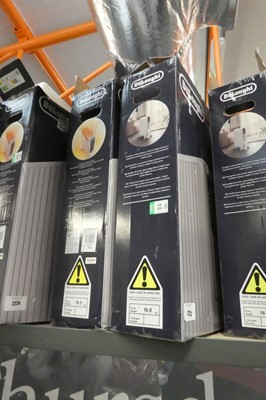 Lot 2223 - 2 boxed De'Longhi Dragon 4 Pro electric oil...