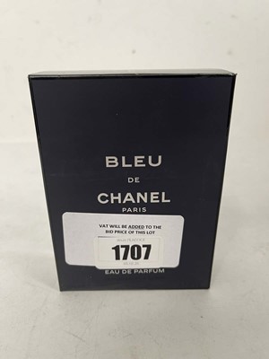 Lot 1707 - Chanel Paris bleu de eau de parfum 100ml