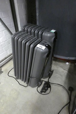 Lot 2236 - 2 unboxed De'Longhi Radia S electric oil...