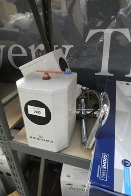 Lot 2242 - Reginox hot water boiler appliance and tap...