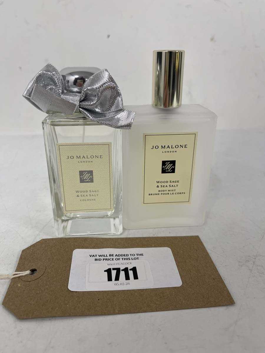 Lot 1711 - Jo Malone London wood sage & sea salt cologne...