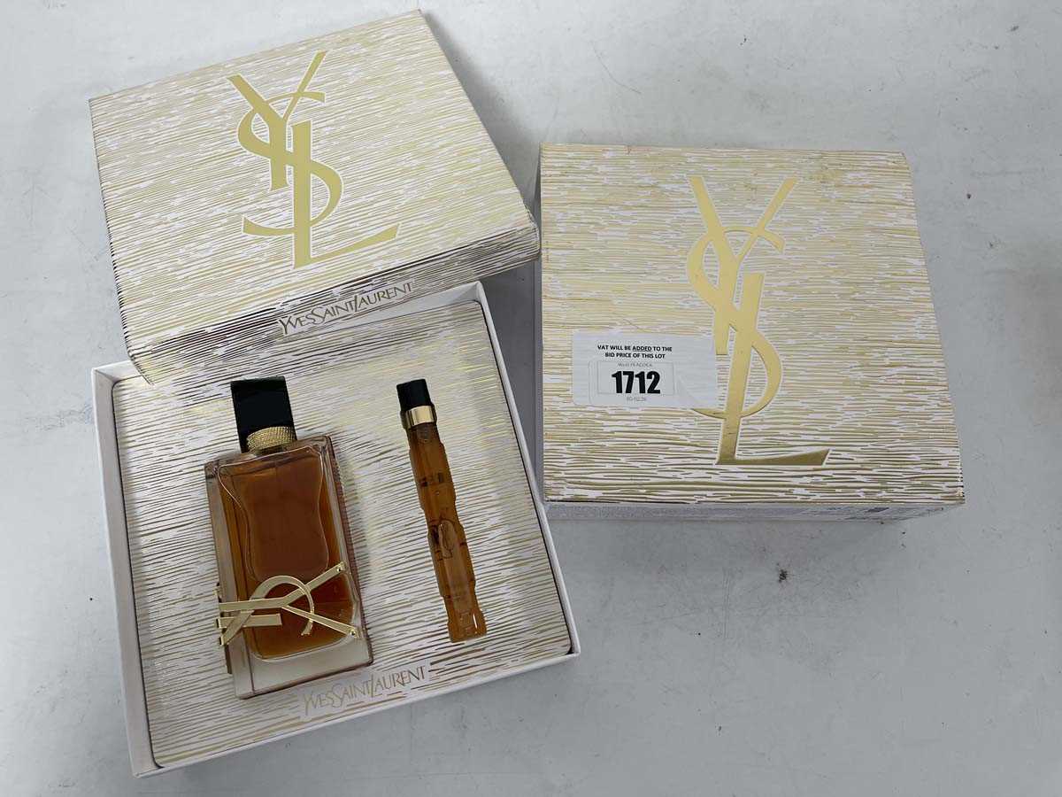 Lot 1712 - Yves Saint Laurent libre perfume gift set 90ml...