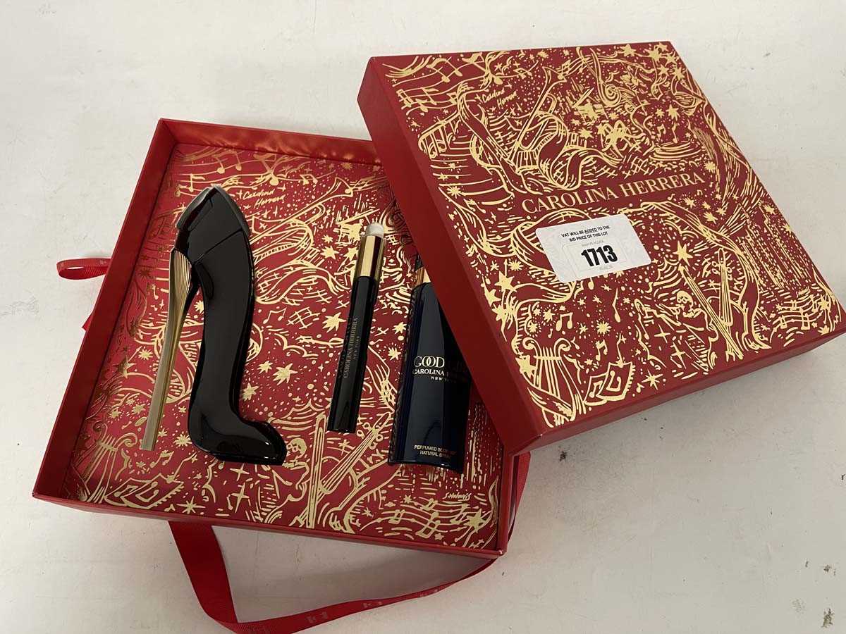 Lot 1713 - Carolina Herrera New York good girl perfume...