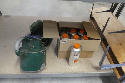 Lot 2329 - Box containing 12 Supra wax spray cans...
