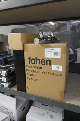 Lot 2243 - Fohen instant hot water boiling tap and appliance