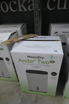 Lot 2246 - Boxed MeacoDry Arete Two 18L electric...