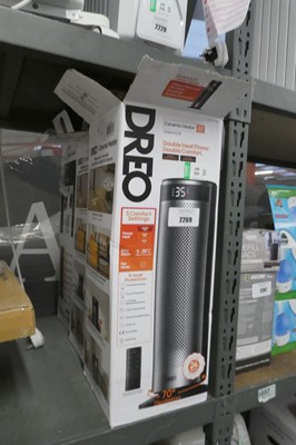 Lot 2269 - 3 Dreo 20" ceramic heaters