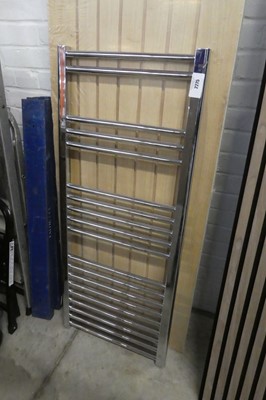 Lot 2275 - Chrome heated towel rail