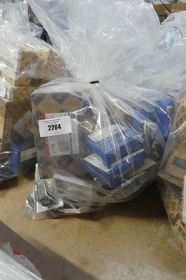 Lot 2284 - Bag containing electrical switches and sockets