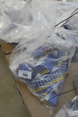 Lot 2287 - Bag containing batteries by Duracell and Varta