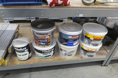 Lot 2334 - 3 tubs of Sandtex Trade High Cover Smooth...