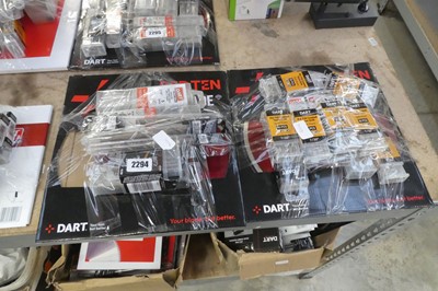 Lot 2294 - 2 bundles of Dart related items incl. steel...