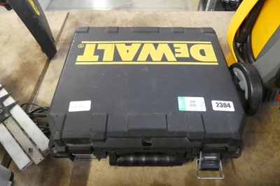 Lot 2304 - Cased DeWalt 18V drill with battery and charger
