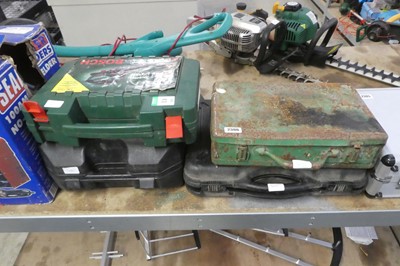 Lot 2306 - Cased 240V router with cased cased 240V...